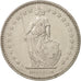 Coin, Switzerland, 2 Francs, 1987, Bern, AU(55-58), Copper-nickel, KM:21a.3
