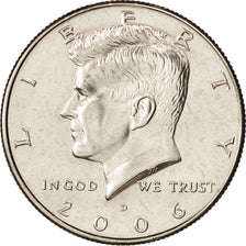 United States, Kennedy Half Dollar, 2006, Denver, MS(65-70), KM:A202b