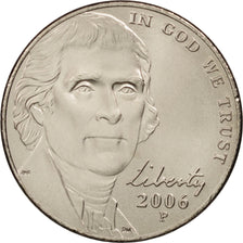 Coin, United States, Jefferson large facing portrait - Enhanced Monticello