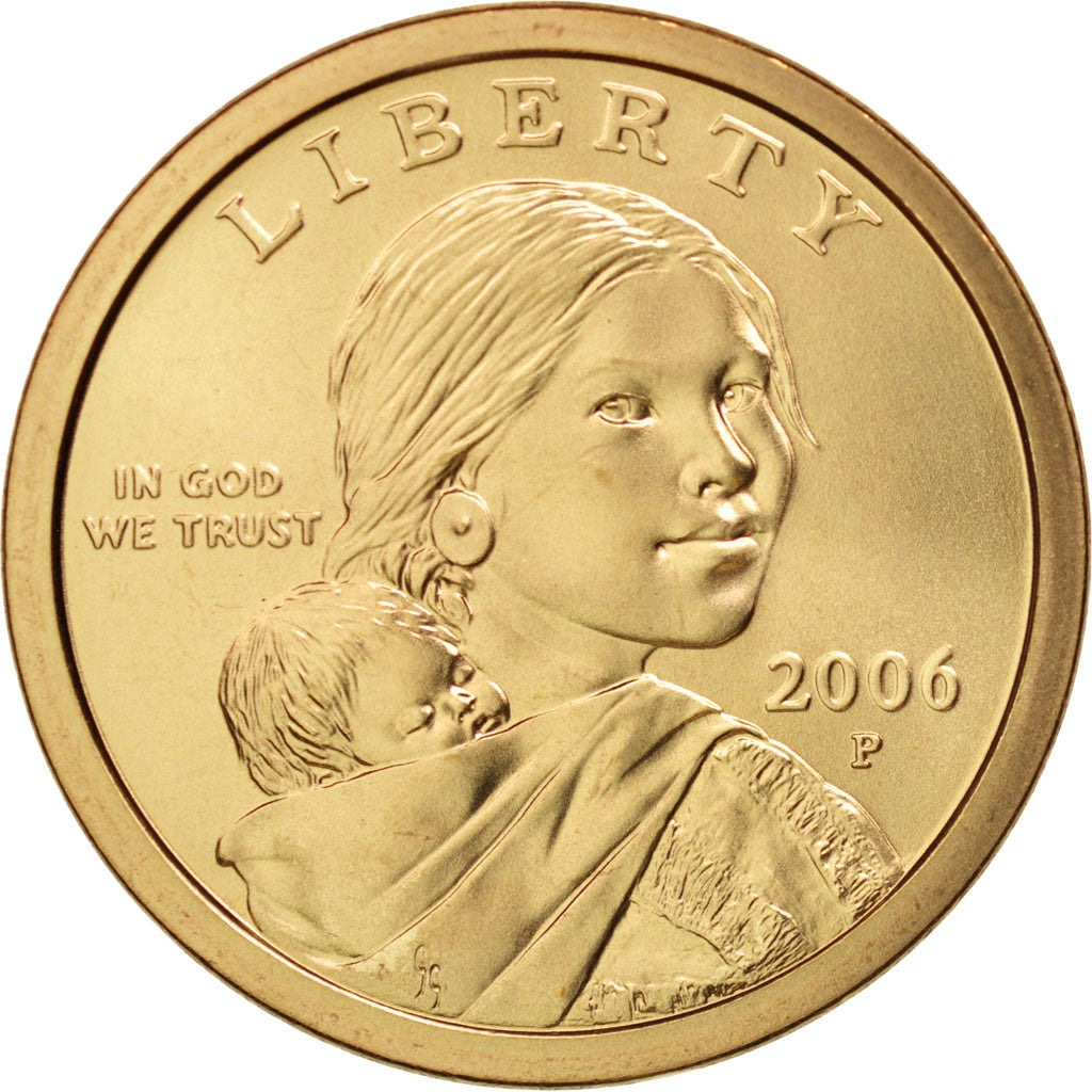 United States, Sacagawea Dollar, 2006, Philadelphia, MS(65-70), KM:310