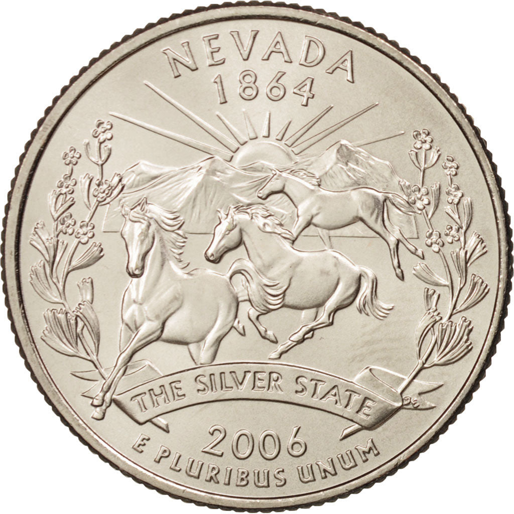 Coin, United States, Quarter, 2006, U.S. Mint, Philadelphia, MS(65-70)