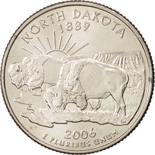 United States, Quarter, North Dakota, 2006, Philadelphia, MS(65-70), KM:385