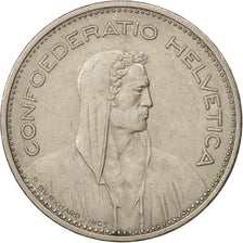 Switzerland, 5 Francs, 1985, Bern, AU(55-58), Copper-nickel, KM:40a.3