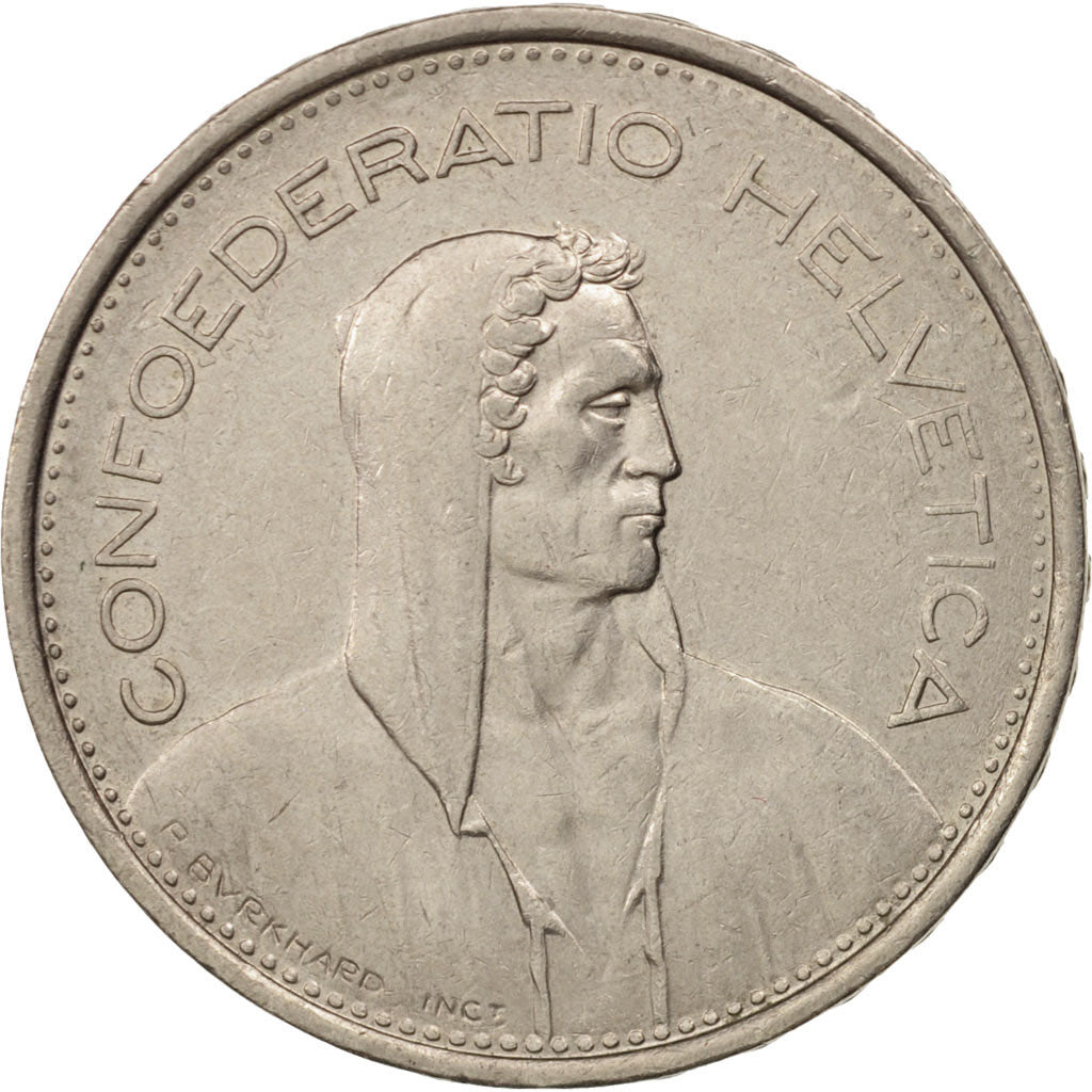Suisse, 5 Francs, 1974, Bern, SUP, Copper-nickel, KM:40a.1