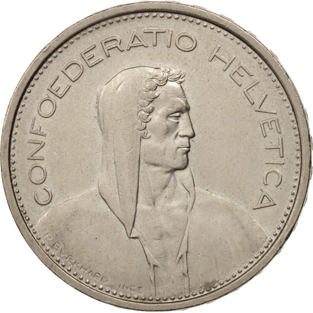 Munten, Zwitserland, 5 Francs, 1968, Bern, PR+, Copper-nickel, KM:40a.1