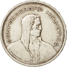 Svizzera, 5 Francs, 1954, Bern, BB+, Rame-nichel, KM:40a.1