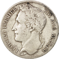 Monnaie, Belgique, Leopold I, 5 Francs, 5 Frank, 1849, TB+, Argent, KM:3.2