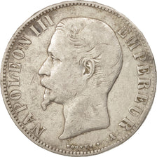 Francia, Napoleon III, Napoléon III, 5 Francs, 1855, Paris, MB, Argento, KM:...