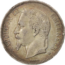 Coin, France, Napoléon III, 5 Francs, 1869, Strasbourg, EF(40-45), Silver