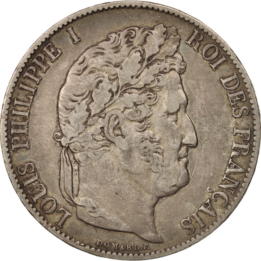 France, Louis-Philippe, 5 Francs, 1846, Paris, EF(40-45), Silver, KM:749.1