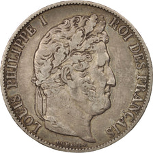 France, Louis-Philippe, 5 Francs, 1846, Paris, EF(40-45), Silver, KM:749.1