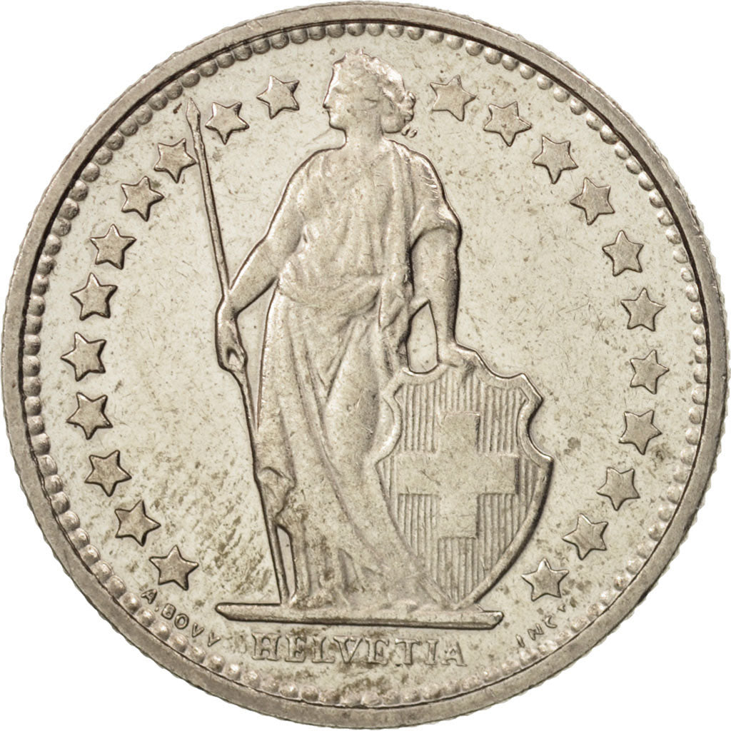 Monnaie, Suisse, 1/2 Franc, 1975, Bern, SUP+, Copper-nickel, KM:23a.1