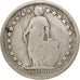 Switzerland, 1/2 Franc, 1904, Bern, F(12-15), Silver, KM:23