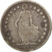 Switzerland, 1/2 Franc, 1900, Bern, F(12-15), Silver, KM:23