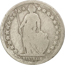 Switzerland, 1/2 Franc, 1899, Bern, VG(8-10), Silver, KM:23