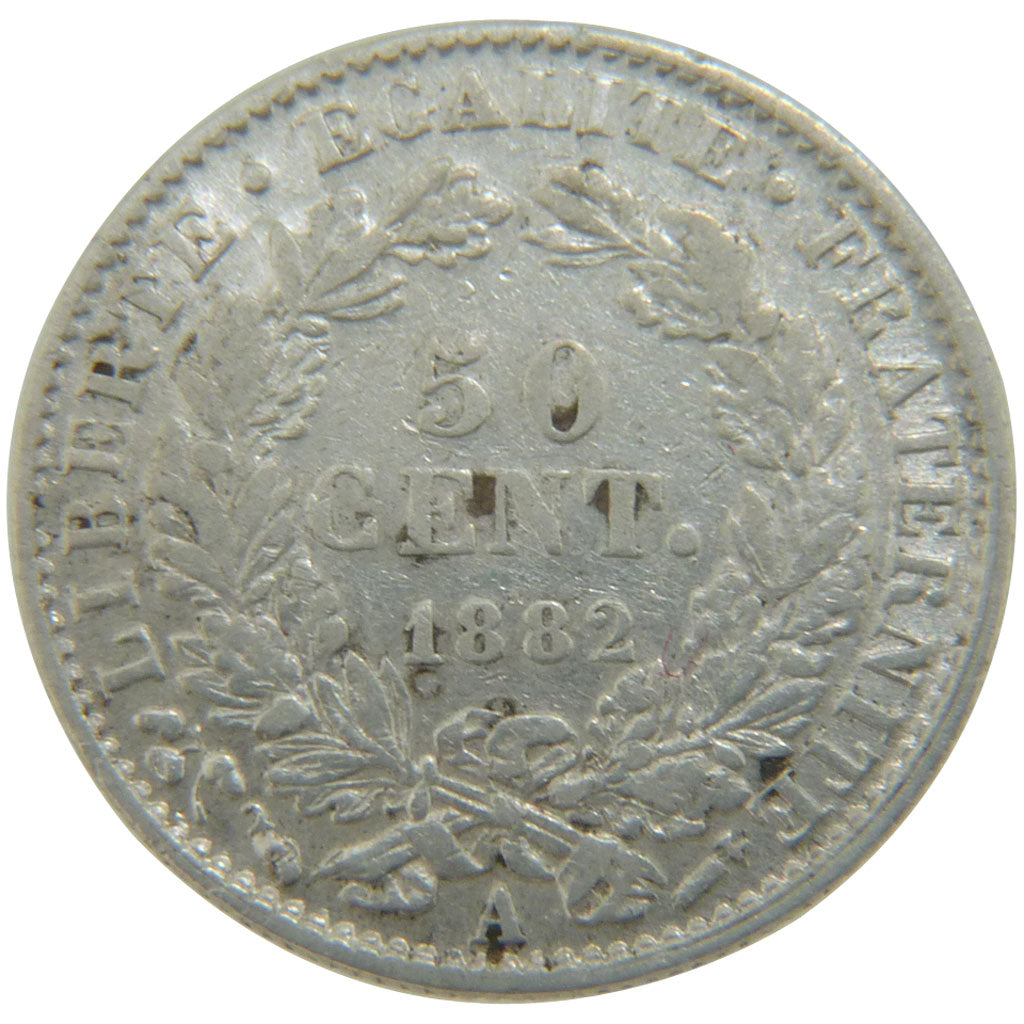 III ème République, 50 Centimes Cérès