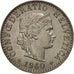 Münze, Schweiz, 20 Rappen, 1960, Bern, VZ+, Copper-nickel, KM:29a