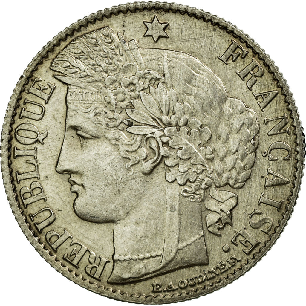 Monnaie, France, Cérès, 50 Centimes, 1888, Paris, SUP+, Argent, KM:834.1