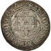 Monnaie, France, Charles VII, Blanc à la couronne, Chinon, TTB, Billon