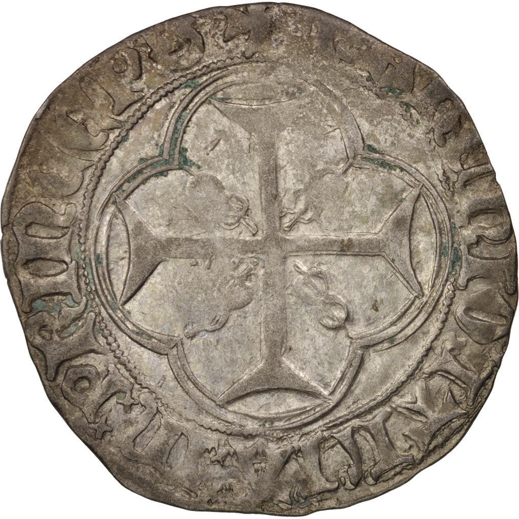 ITALIAN STATES, Savoie, Louis I, Double blanc, Cornavin, EF(40-45), Boudeau:1134