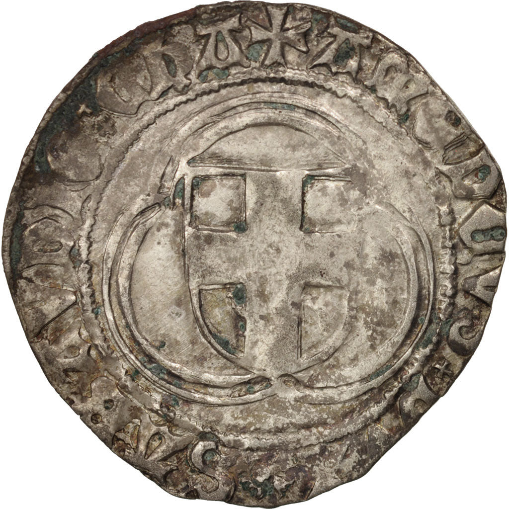 Coin, ITALIAN STATES, Double blanc, Bourg-en-Bresse, EF(40-45), Billon