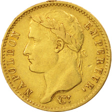 France, Napoléon I, 20 Francs, 1808, Paris, EF(40-45), Gold, KM:687.1