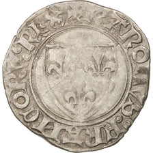 Francia, Charles VI, Blanc Guénar, Saint Quentin, MB+, Biglione, Duplessy:377A