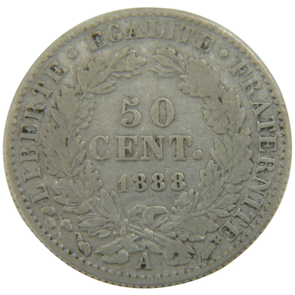 III ème République, 50 Centimes Cérès