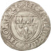France, Charles VI, Blanc Guénar, Saint-Quentin, EF(40-45), Duplessy:377A