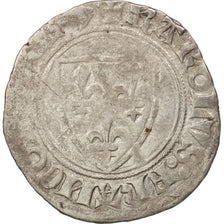 Francia, Charles VI, Blanc Guénar, Tournai, MB, Biglione, Duplessy:377A