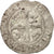 Coin, France, Charles VI, Blanc Guénar, Saint Lô, VF(30-35), Billon