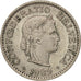 Moneta, Szwajcaria, 10 Rappen, 1989, Bern, AU(55-58), Miedź-Nikiel, KM:27