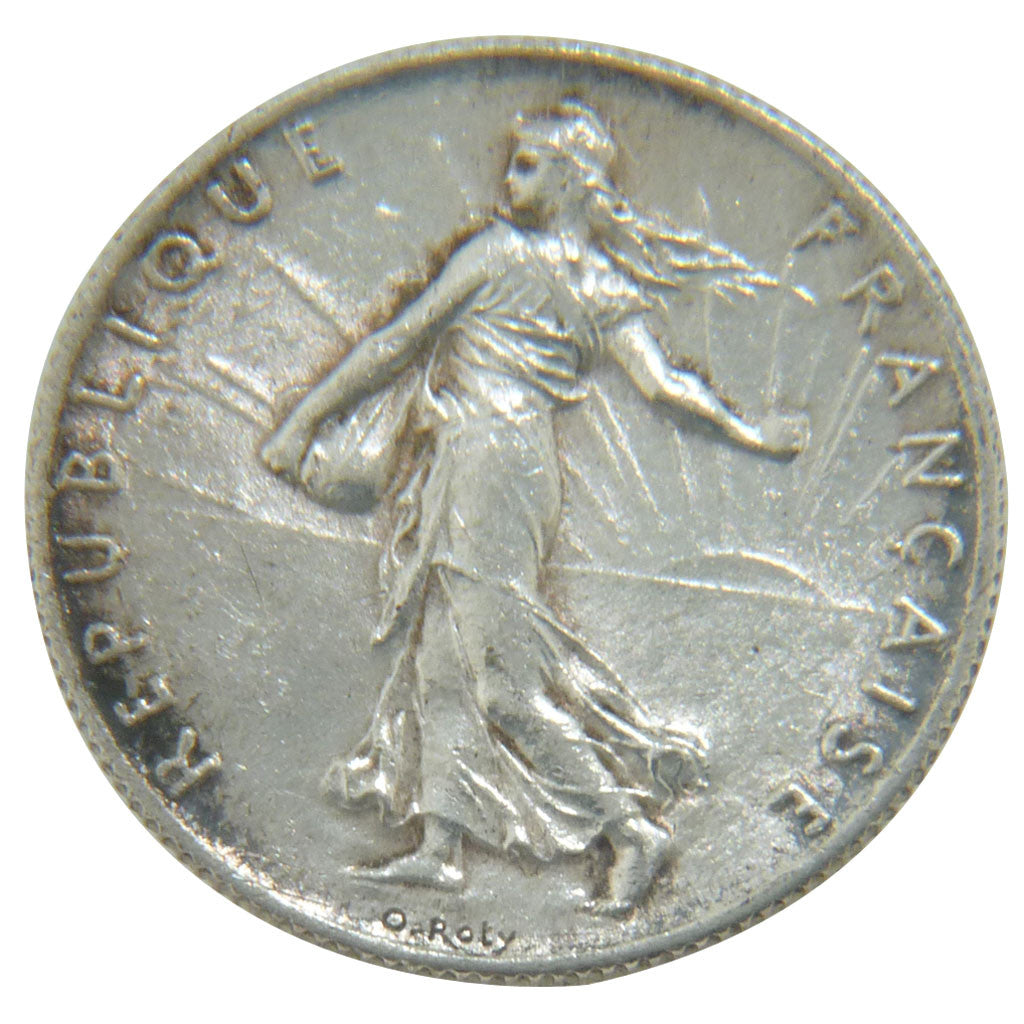 FRANCE, Semeuse, 50 Centimes, 1898, Paris, KM #854, AU(50-53), Silver, 18.1,...