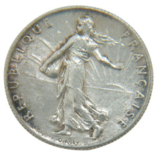 FRANCE, Semeuse, 50 Centimes, 1898, Paris, KM #854, AU(50-53), Silver, 18.1,...