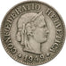 Coin, Switzerland, 10 Rappen, 1949, Bern, VF(30-35), Copper-nickel, KM:27