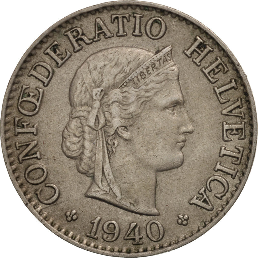 Monnaie, Suisse, 10 Rappen, 1940, Bern, TTB, Copper-nickel, KM:27