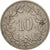 Moneta, Szwajcaria, 10 Rappen, 1932, Bern, EF(40-45), Nikiel, KM:27b