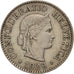 Coin, Switzerland, 10 Rappen, 1929, Bern, EF(40-45), Nickel, KM:27b