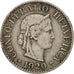 Switzerland, 10 Rappen, 1920, Bern, VF(20-25), Copper-nickel, KM:27