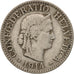 Switzerland, 10 Rappen, 1914, Bern, VF(20-25), Copper-nickel, KM:27