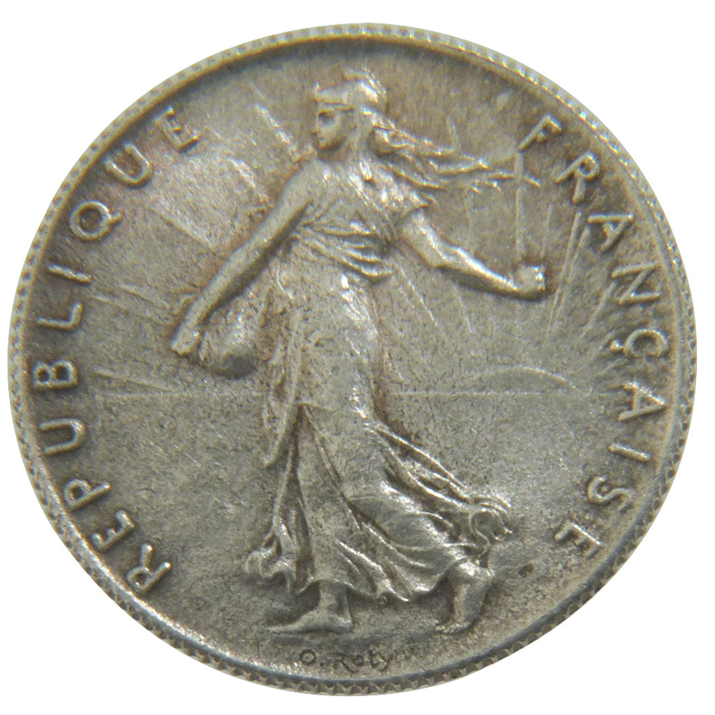 FRANCE, Semeuse, 50 Centimes, 1899, MS(60-62), Silver, 18.1, Gadoury #420, 2.50