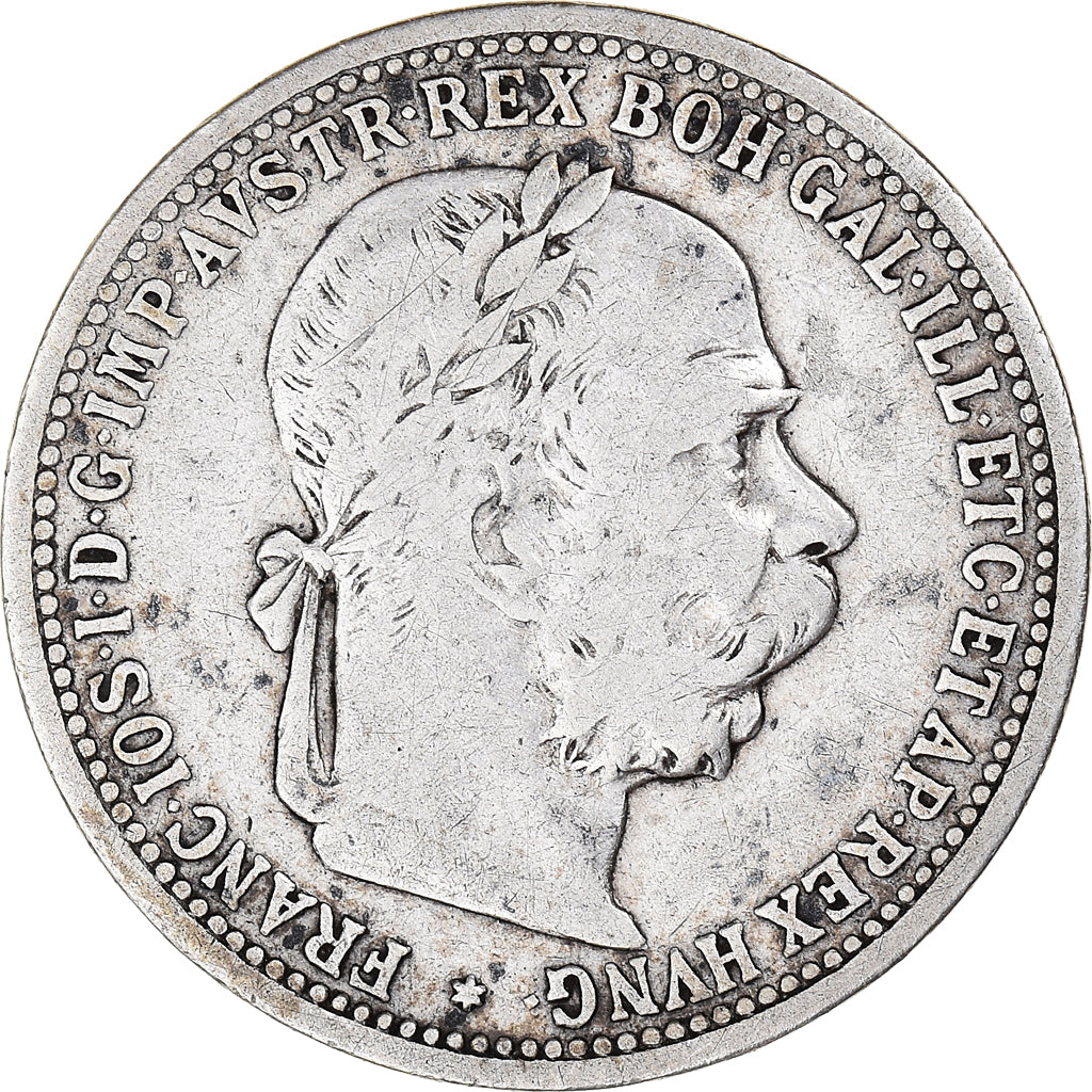 Coin, Austria, Franz Joseph I, Corona, 1894, VF(30-35), Silver, KM:2804