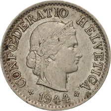 Suisse, 5 Rappen, 1944, Bern, TTB+, Copper-nickel, KM:26