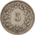 Moneta, Szwajcaria, 5 Rappen, 1955, Bern, EF(40-45), Miedź-Nikiel, KM:26