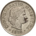 Coin, Switzerland, 5 Rappen, 1958, Bern, AU(50-53), Copper-nickel, KM:26