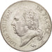 Moneta, Francia, Louis XVIII, Louis XVIII, 5 Francs, 1822, Lille, BB+, Argento