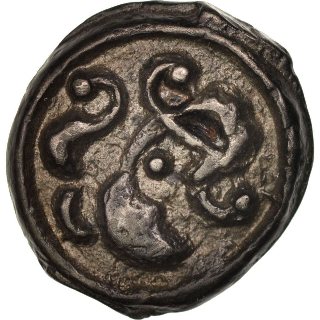 Coin, Suessiones, Potin, AU(55-58), Potin, Delestrée:530
