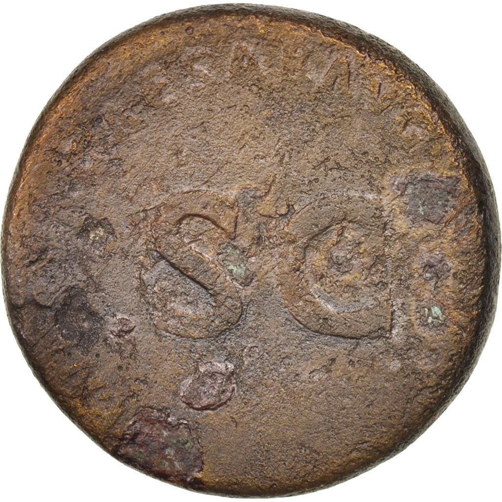 Augustus, Sestertius, Rome, VF(20-25), Bronze, RIC:136