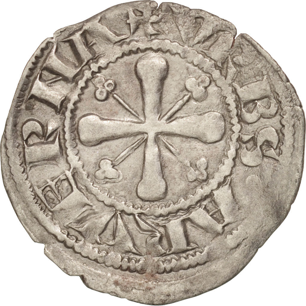 Coin, France, Denarius, Clermont, AU(50-53), Silver, Boudeau:379