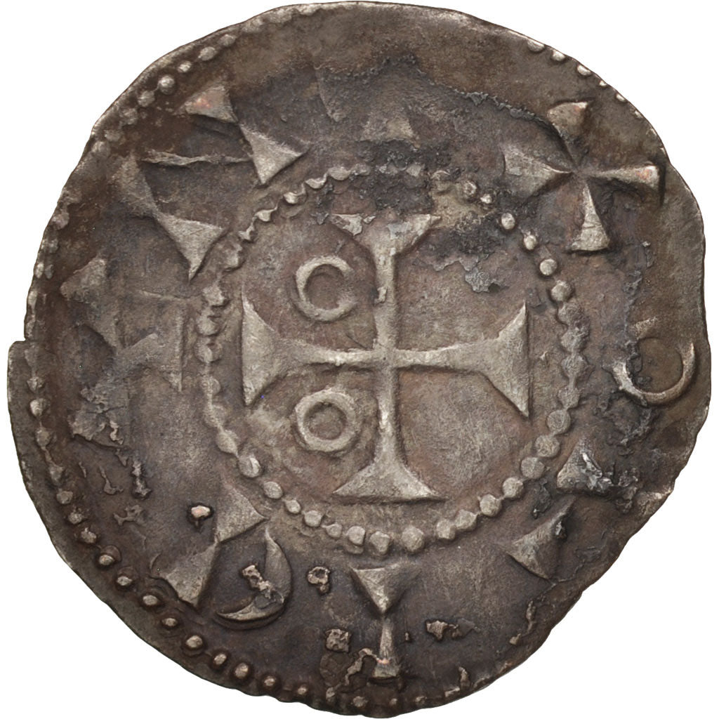 Coin, France, Denarius, AU(50-53), Silver, Boudeau:295